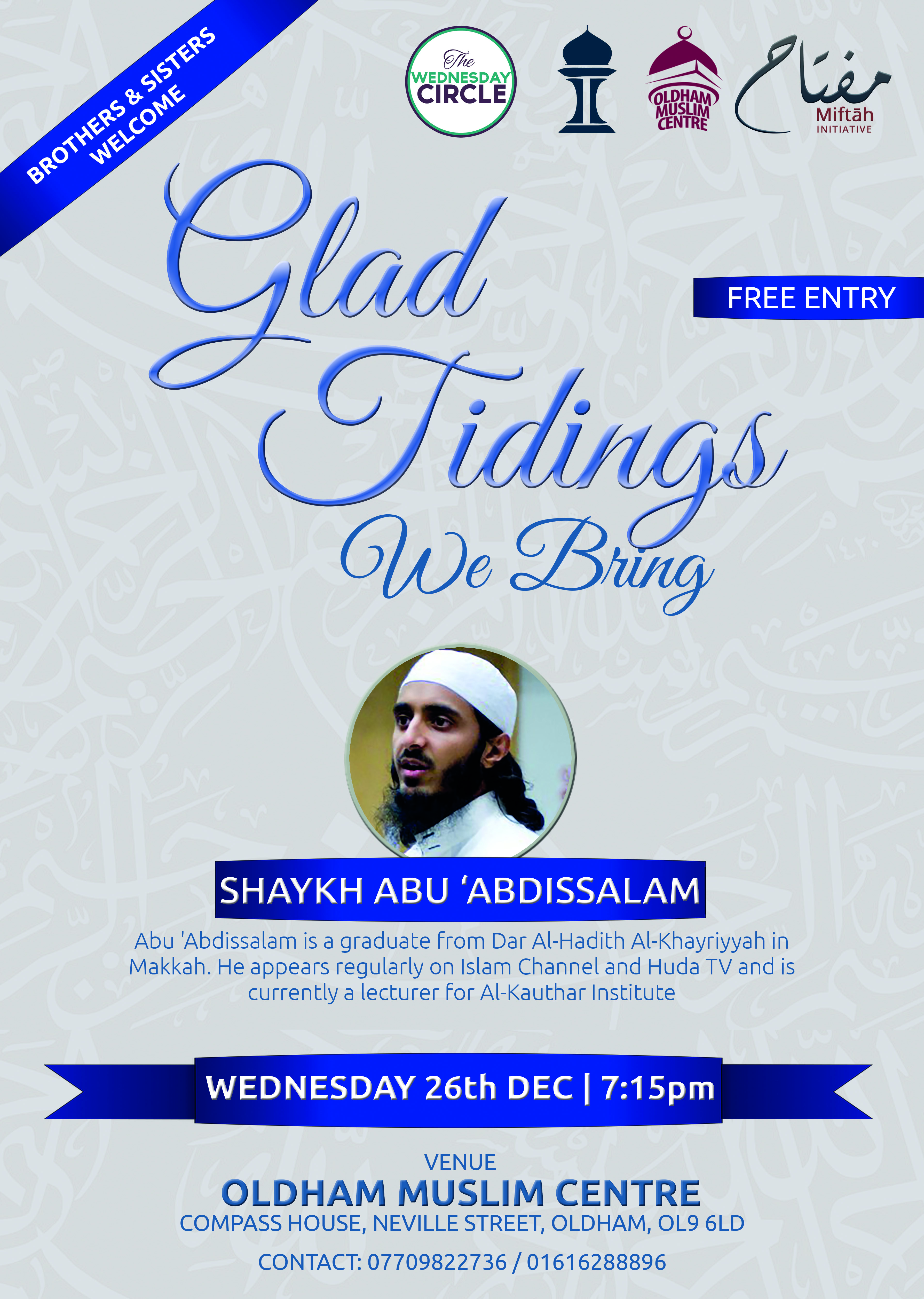 Glad Tidings We bring