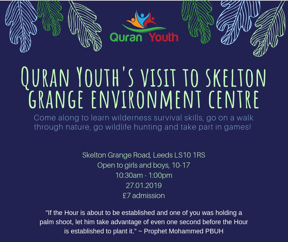 Quran Youth's Visit to Skelton Grange Environment Centre