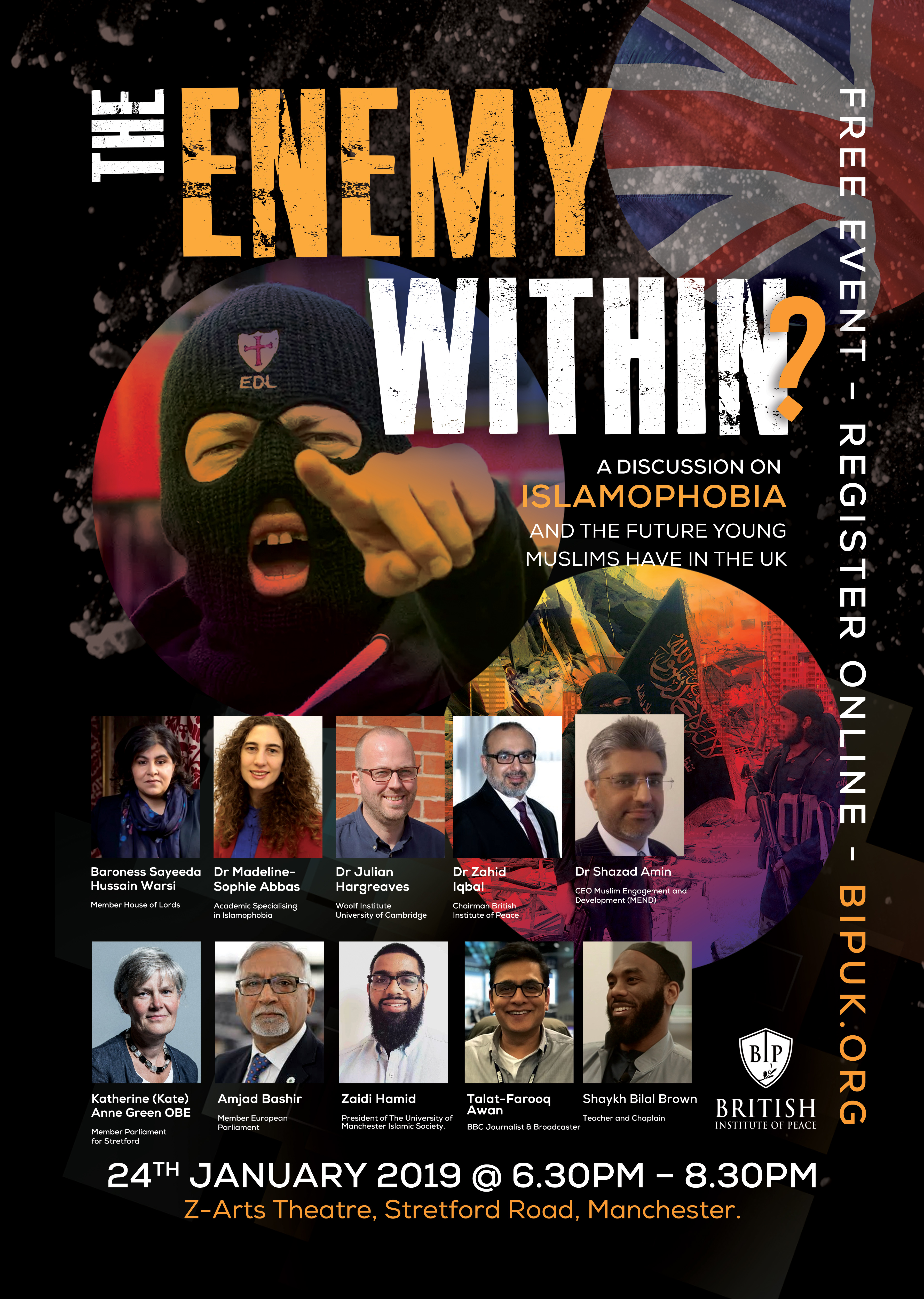 The Enemy Within - Islamophobia and the future of young muslims in the UK