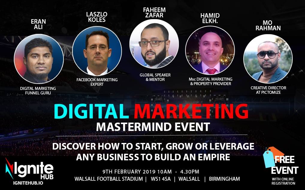 BIGGEST DIGITAL MARKETING LIVE EVENT EVER