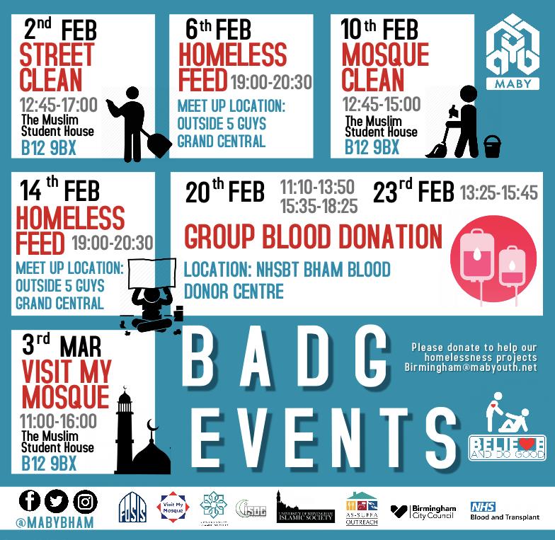 Believe and Do Good Campaign events!