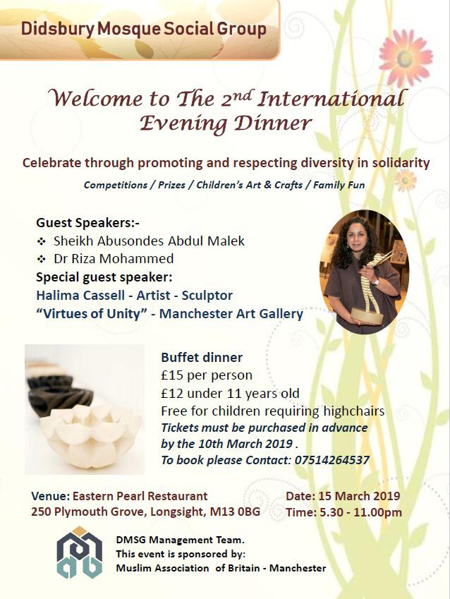 International Evening Dinner