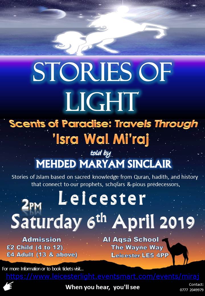 Scents of Paradise: Travels Through ’Isra Wal Mi’raj  told by Mehdad Maryam Sinclair