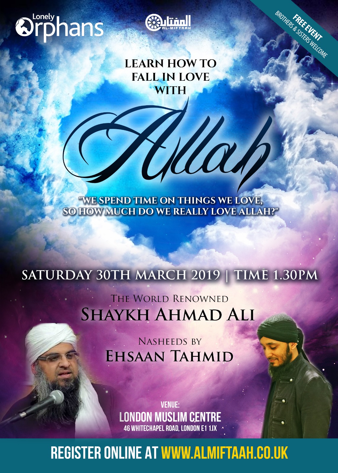 Fall in love with Allah