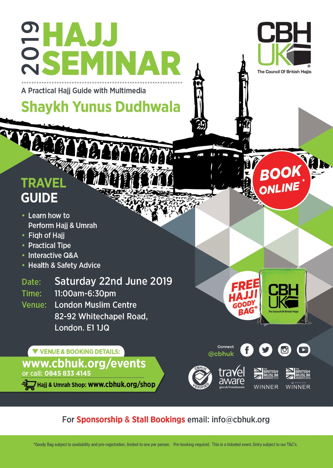 Hajj Seminar 2019 + Vaccination Clinic