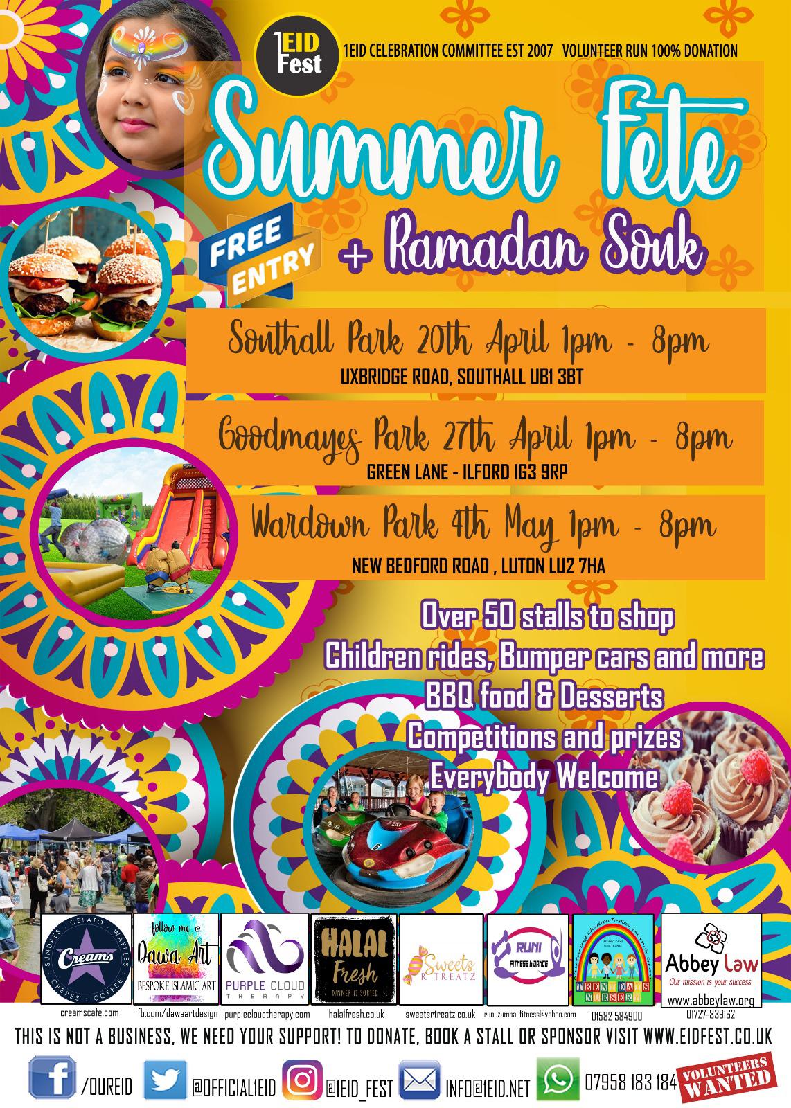 1Eid Summer Fete SOUTHALL
