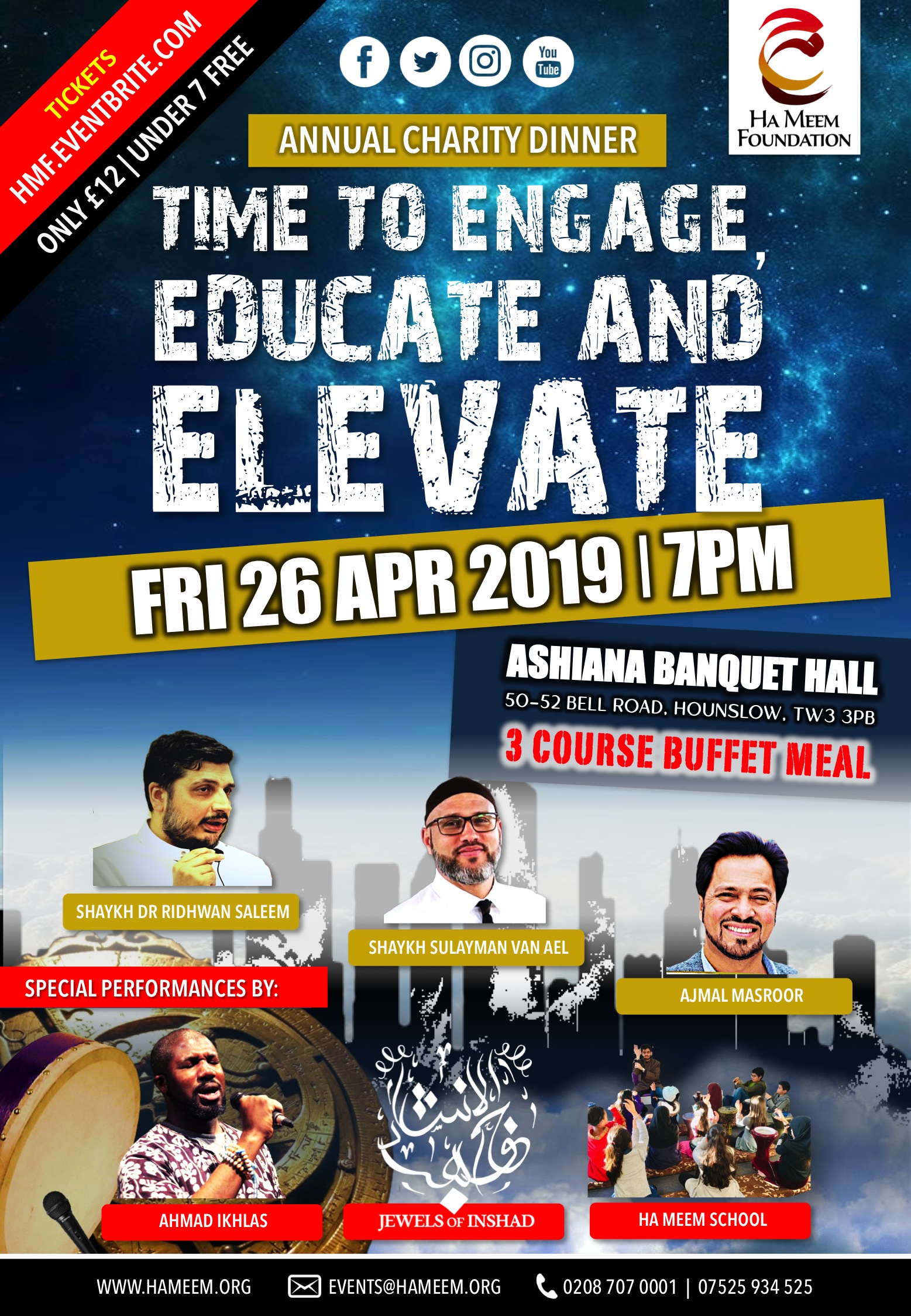 Annual Dinner - Time to Engage, Educate & Elevate