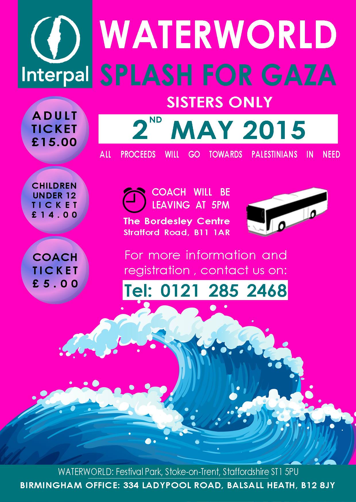 Waterworld Splash for Gaza