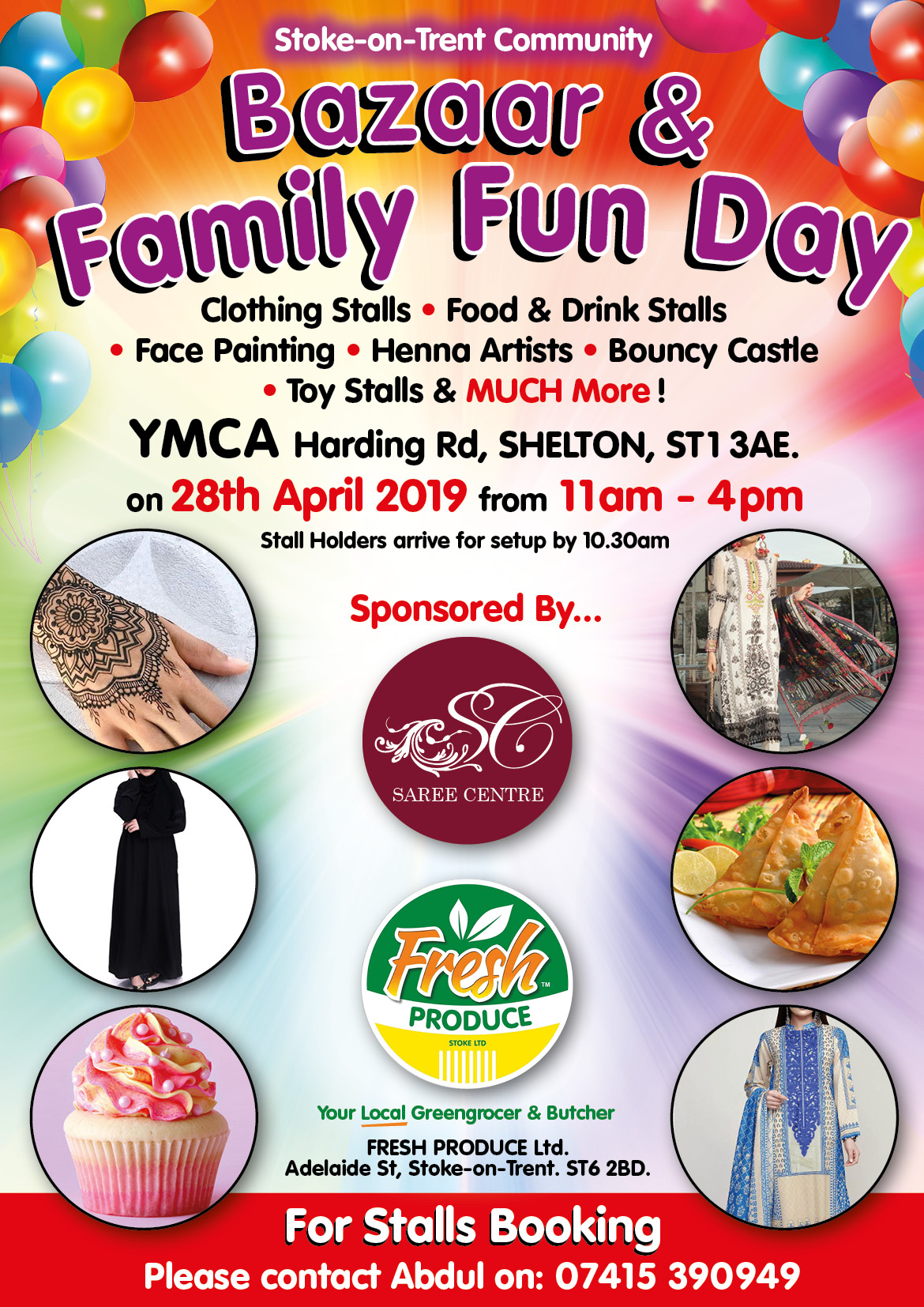 Stoke On Trent Community Bazaar and Family Fun Day
