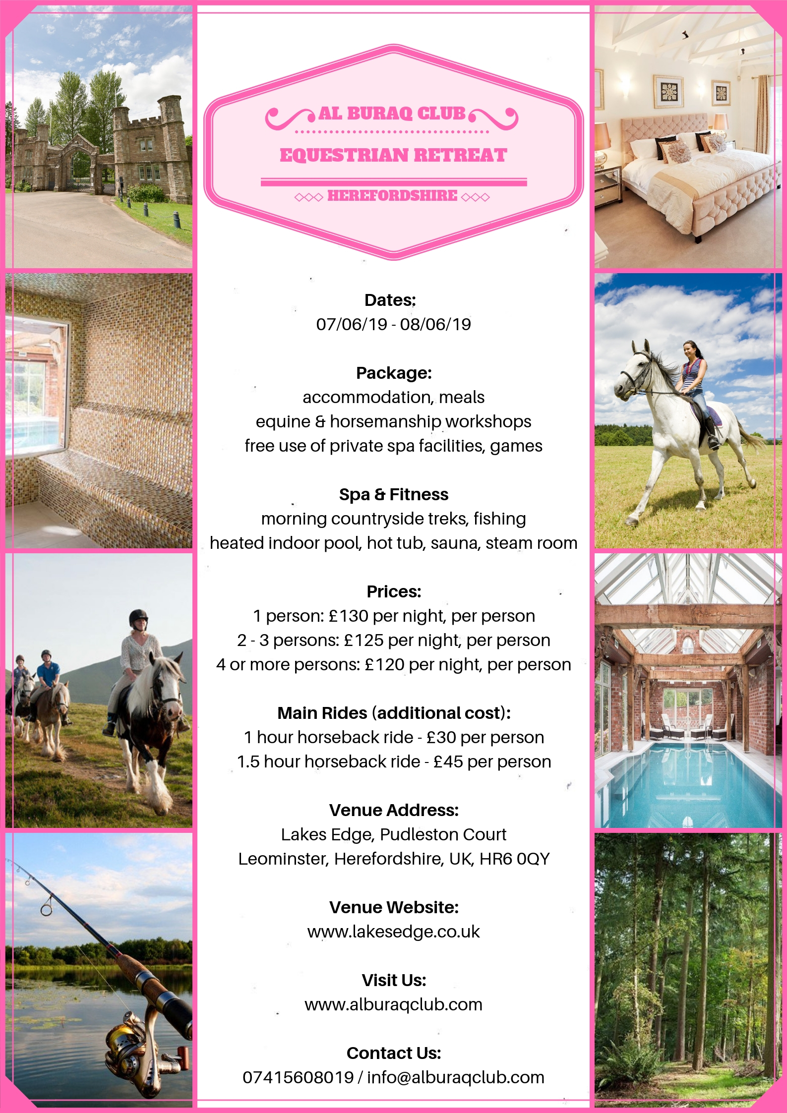 Ladies Equestrian Retreat