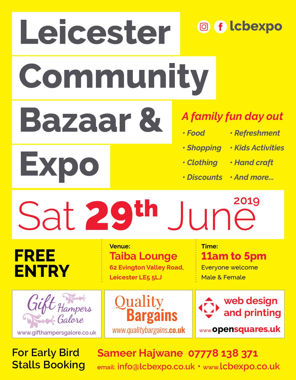 Leicester Community Bazaar and Expo
