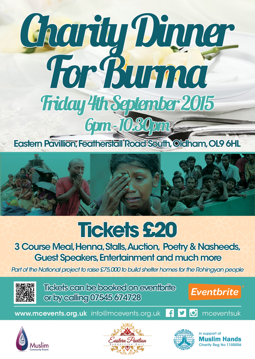 Charity Dinner for Burma