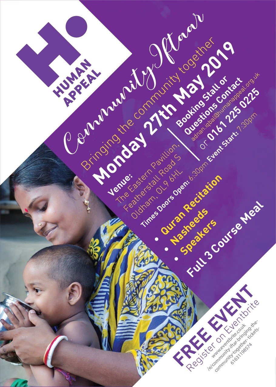 Human Appeal Community Iftar Oldham