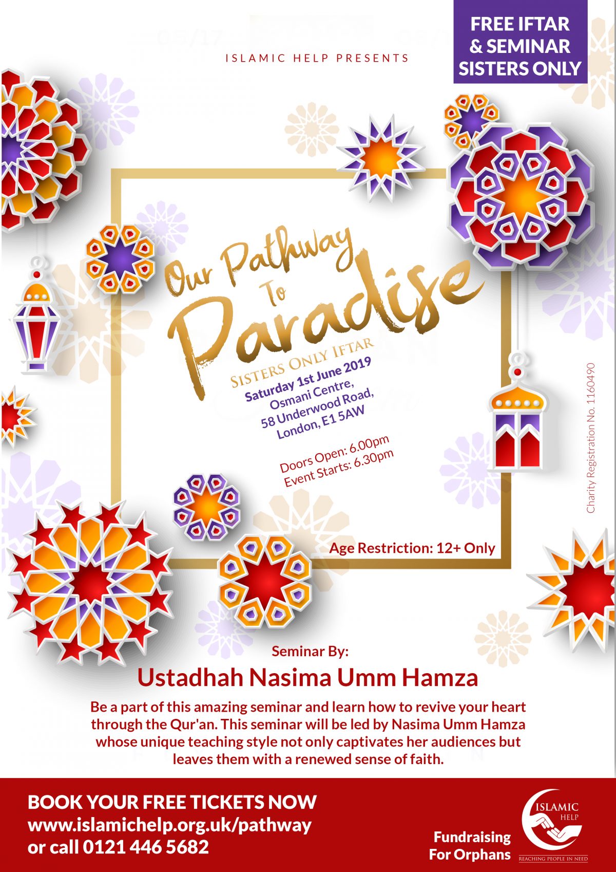 Pathway to Paradise - Sisters Only Iftaar - East London