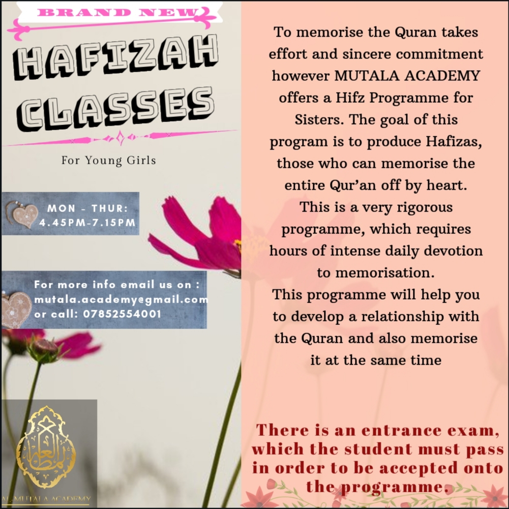 Girls Haafizah Class