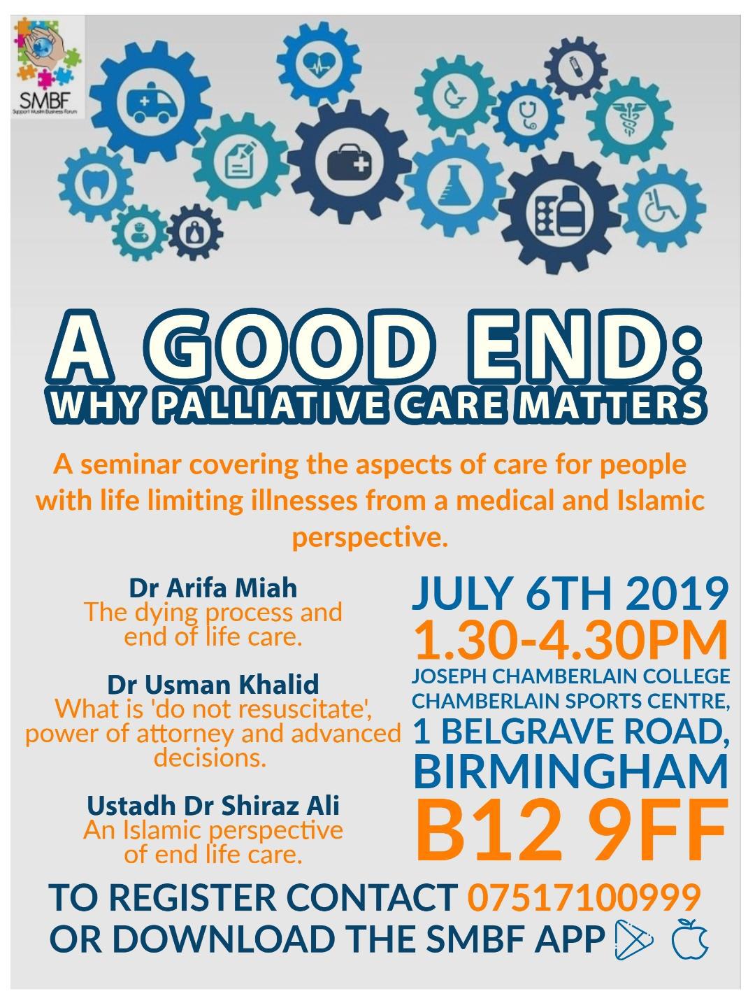 A Good End: Why Palliative Care Matters