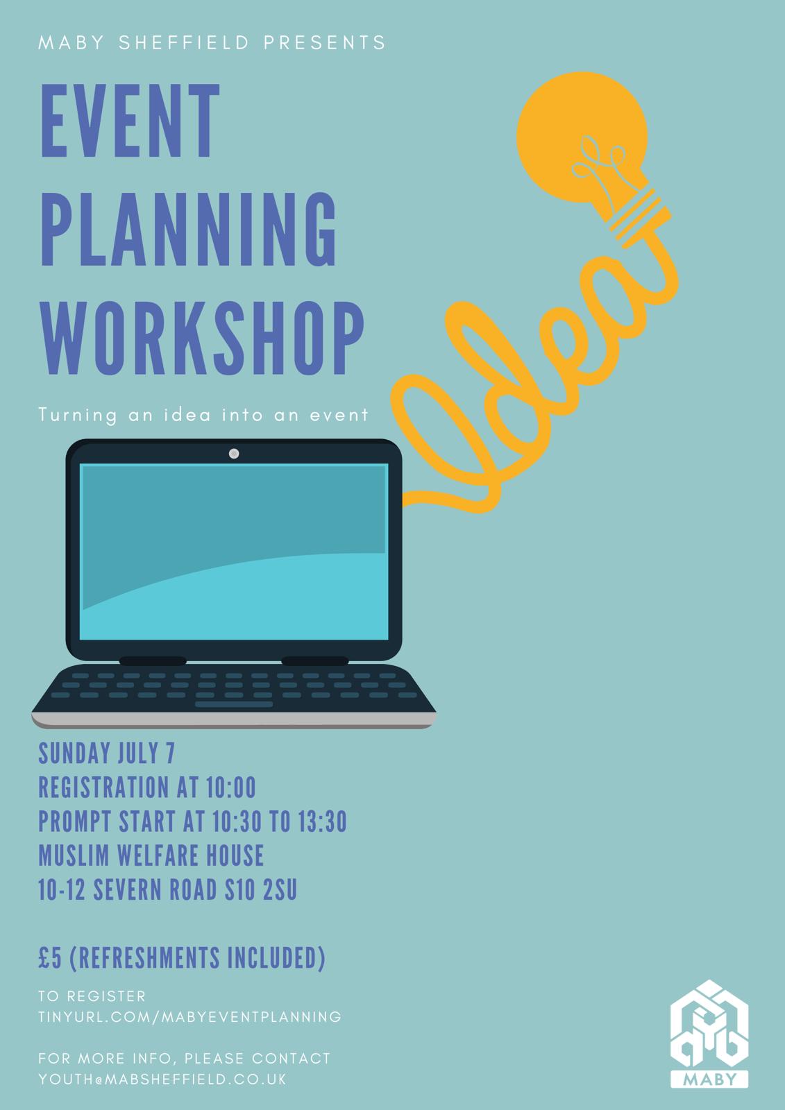 Event planning workshop