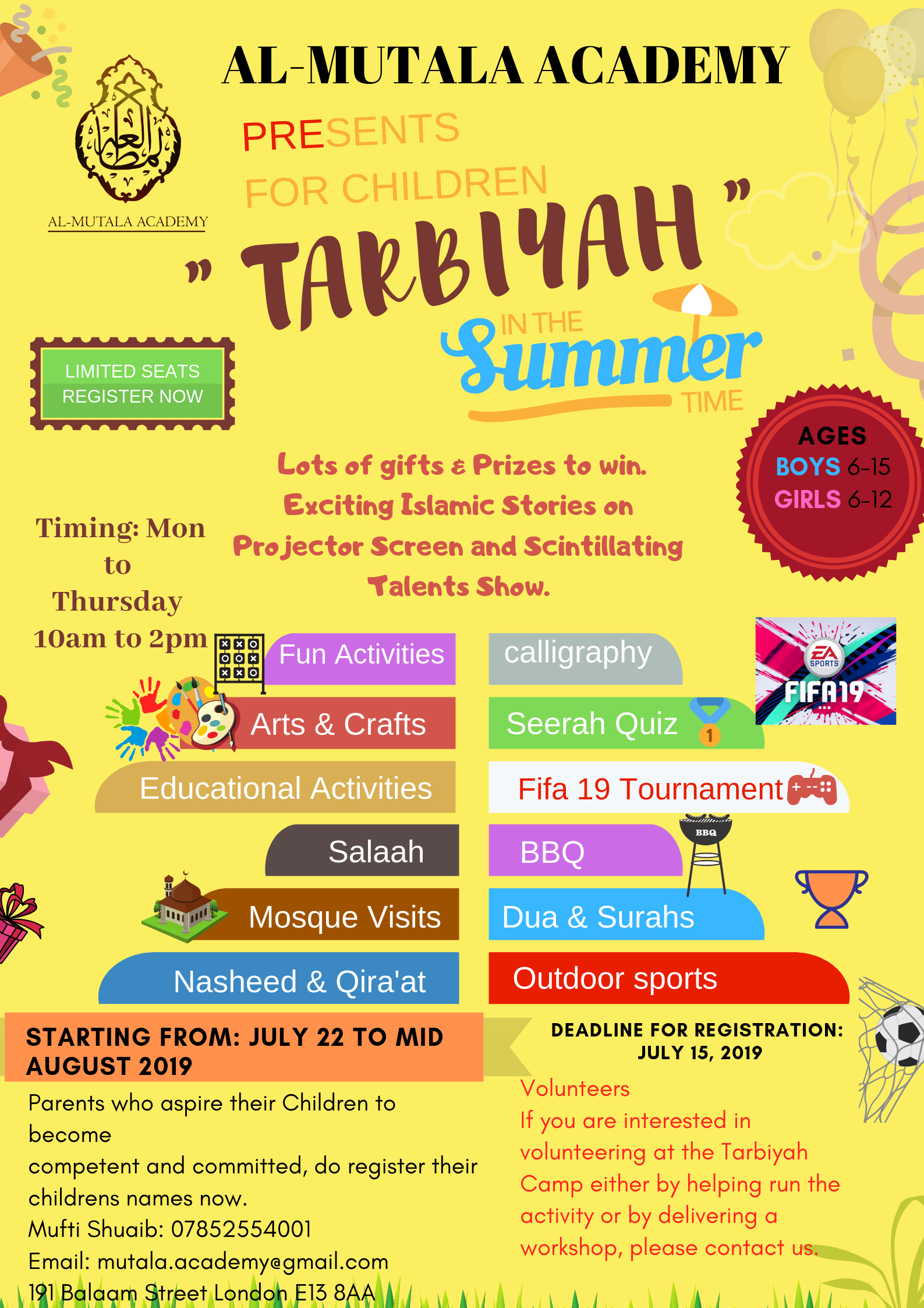 TARBIYAH SUMMER CAMP