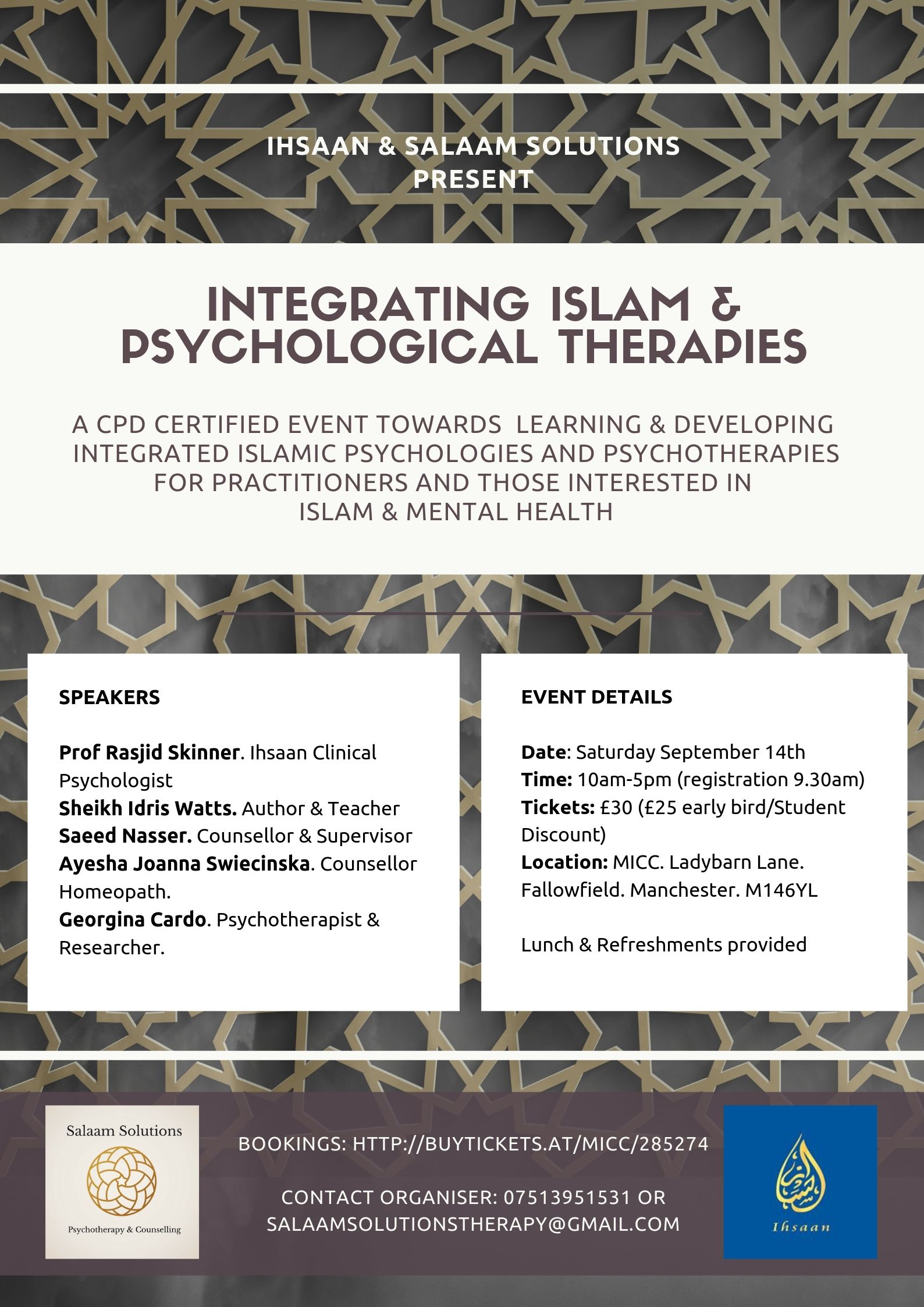Integrating Islam and Psychological Therapies