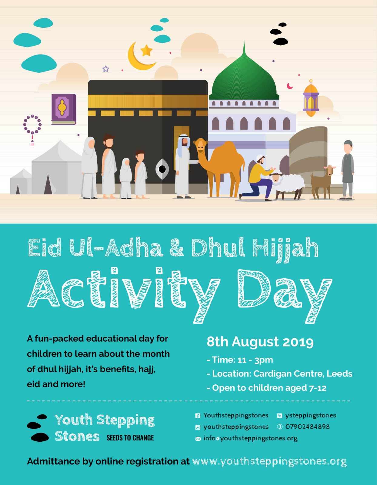 Youth Stepping Stones: Eid Al-Adha & Dhul Hijjah Activity Day