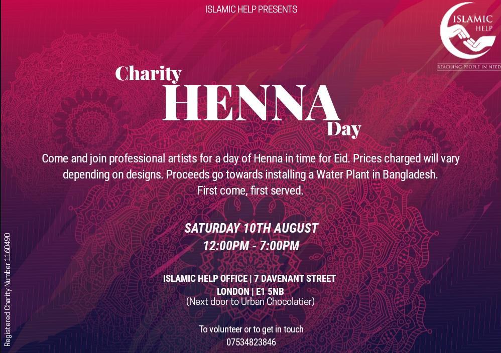 Charity Henna Day