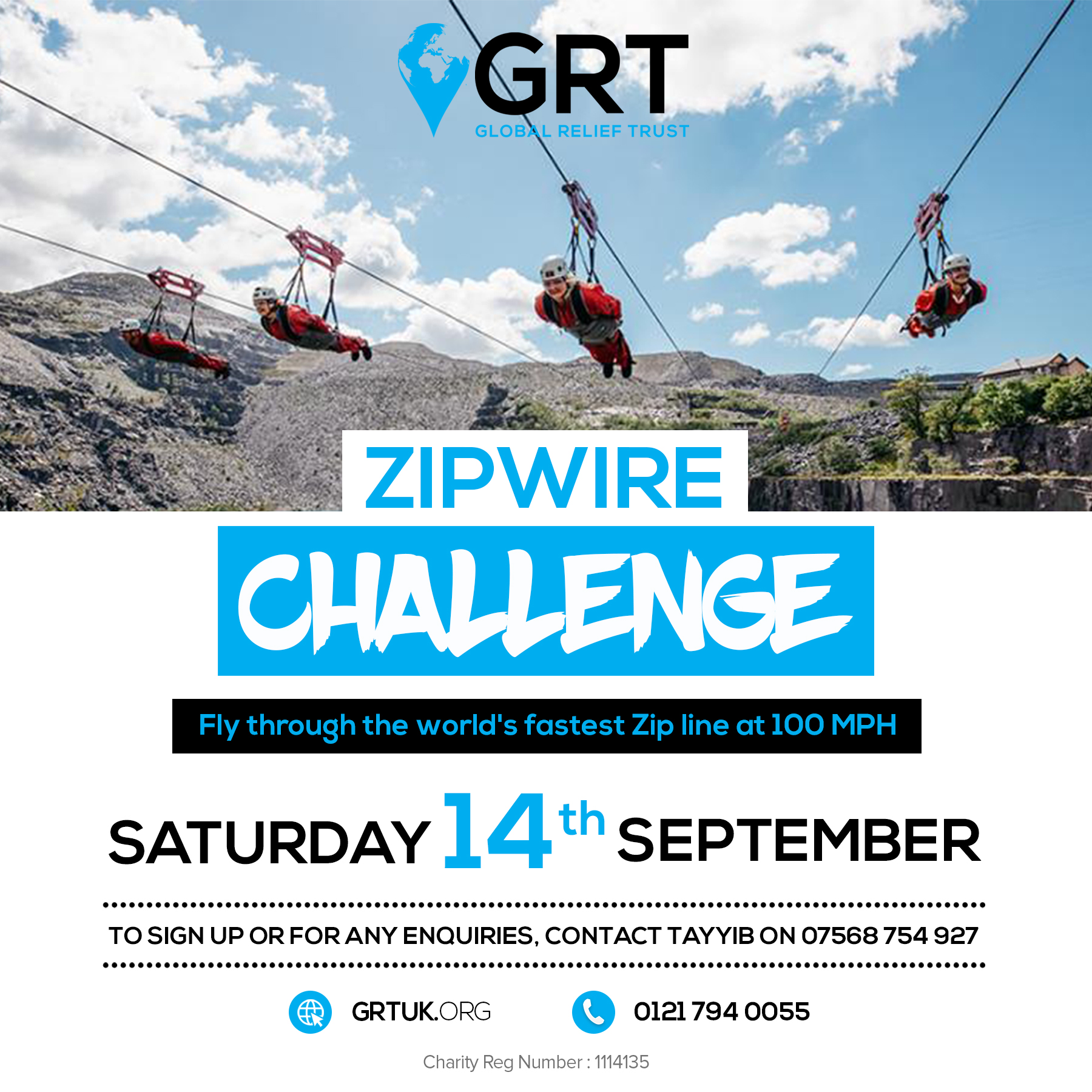 Zip wire Challenge