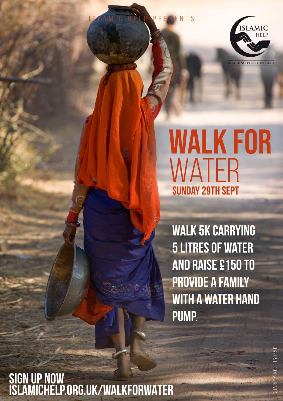 Walk for Water Challenge (by carrying 5litre of water)