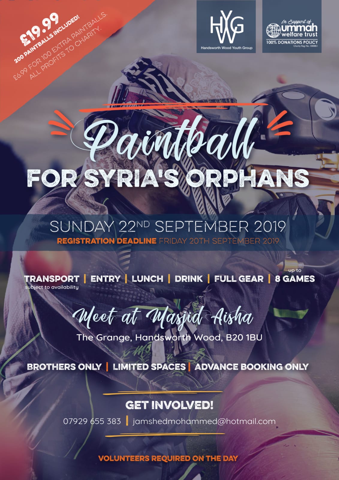 Paintball for charity