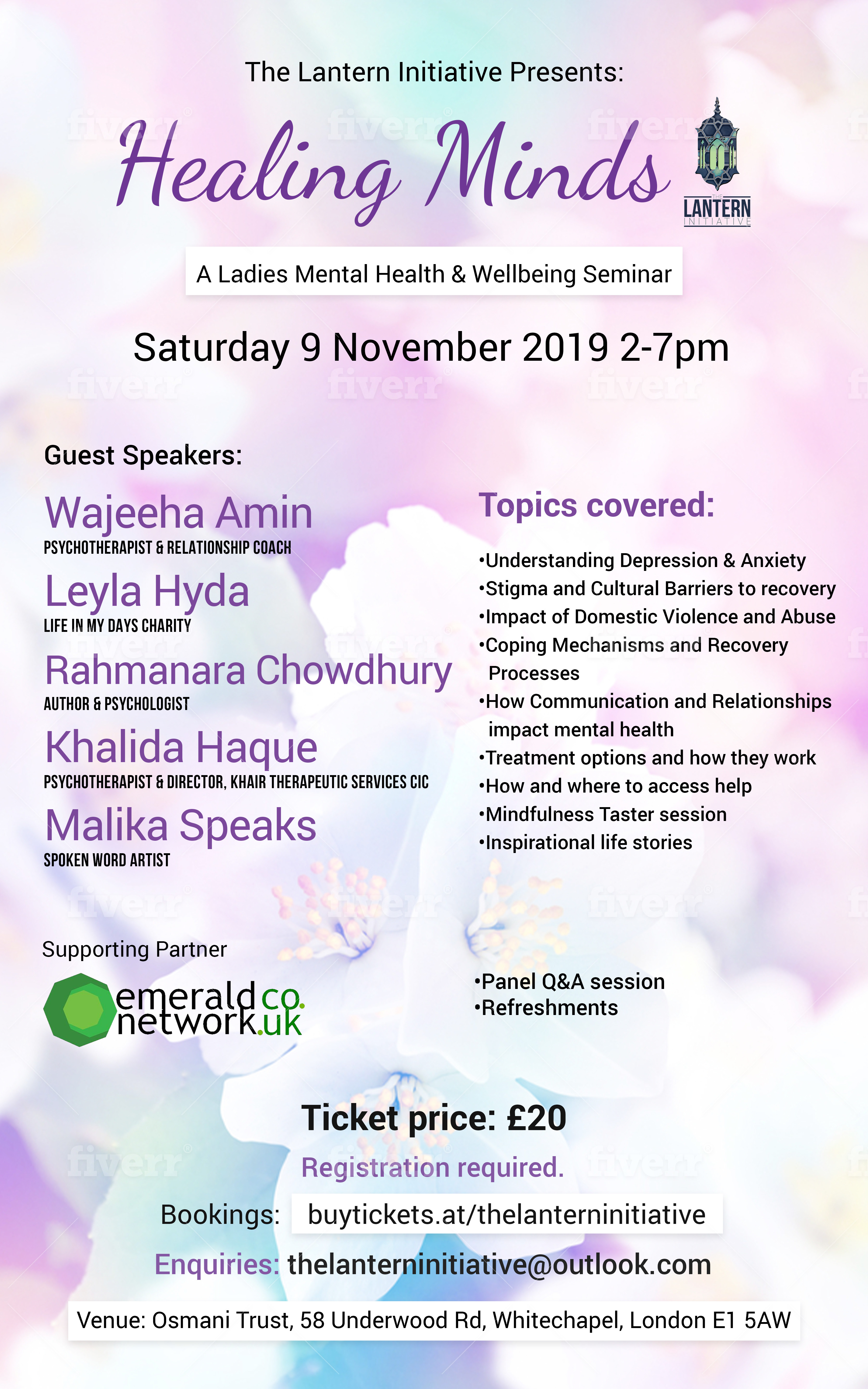 Healing Minds - East London