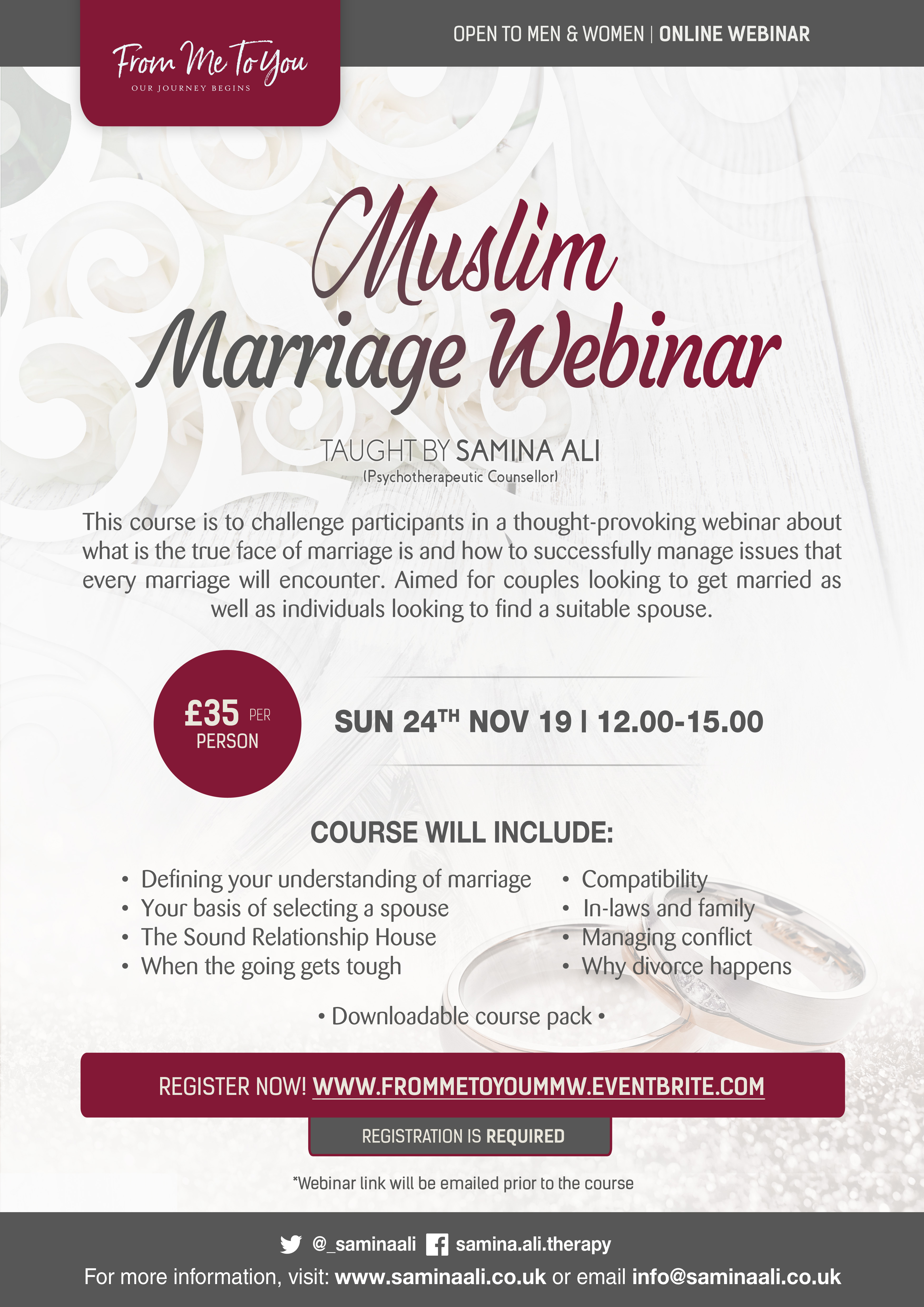Muslim Marriage Webinar