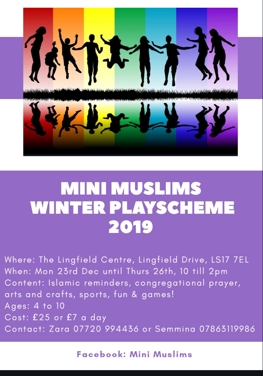 Mini Muslims winter Playscheme