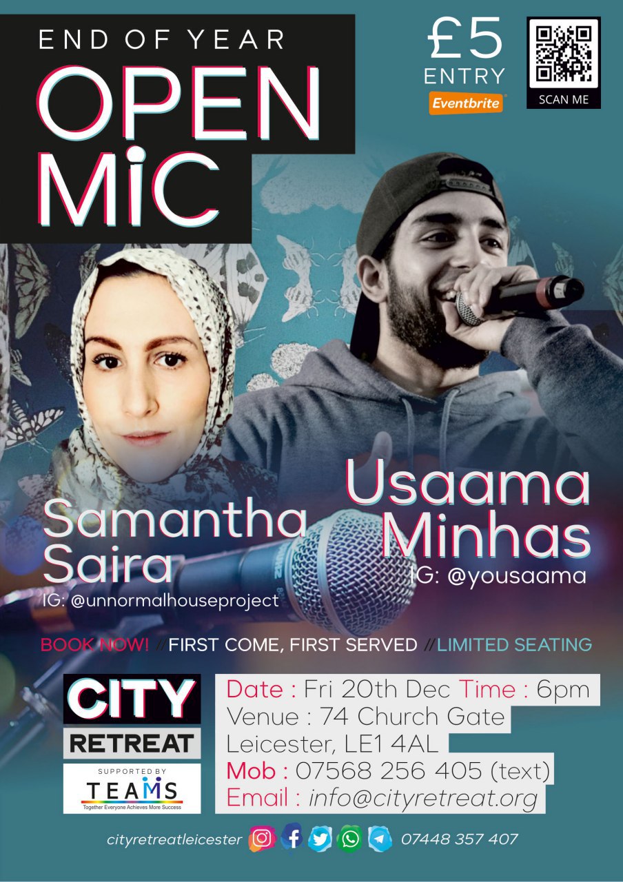 END OF YEAR OPEN MIC 2019