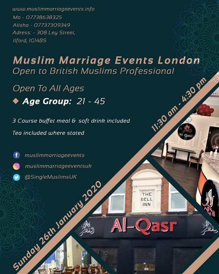 Muslim Marriage Events London