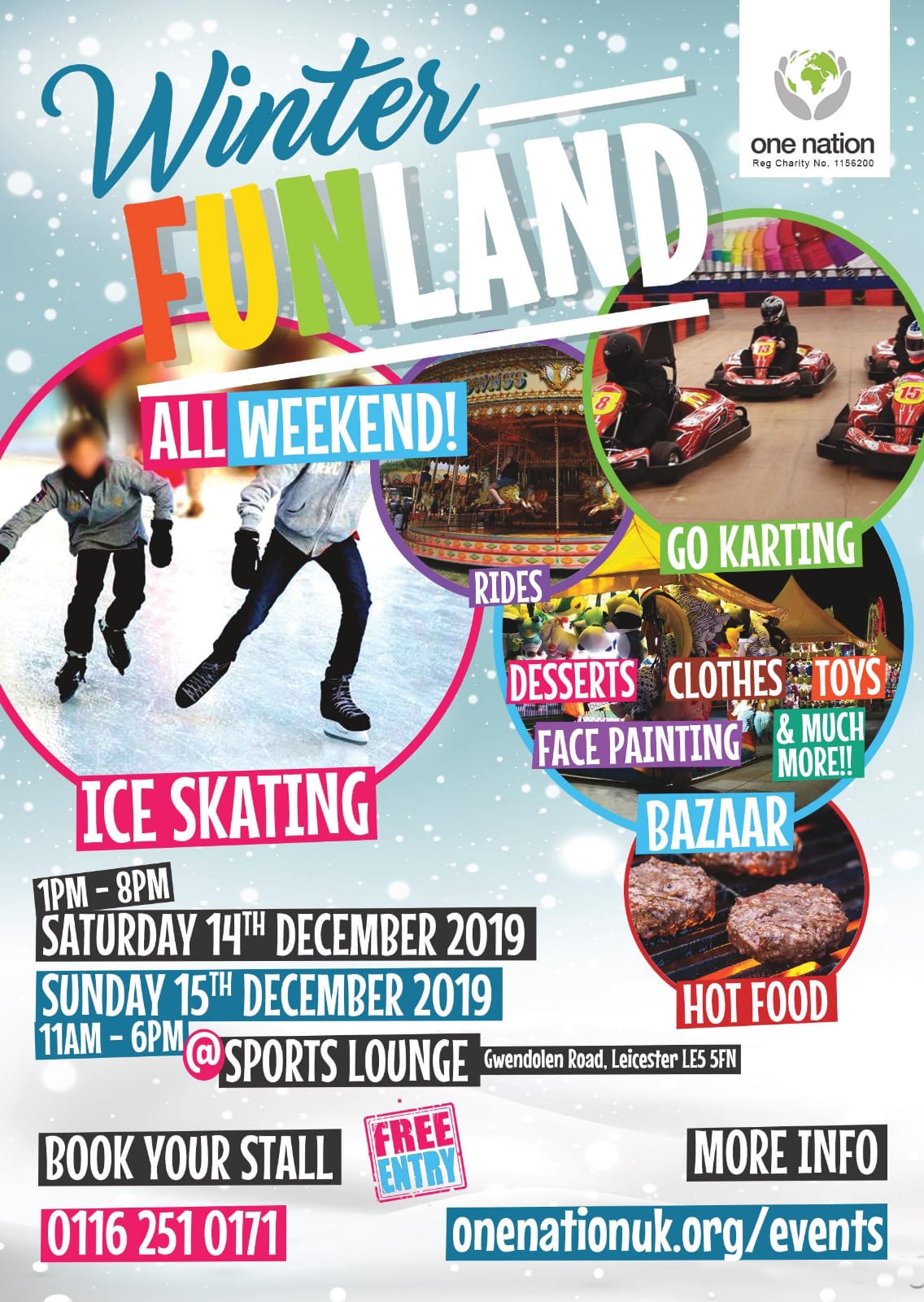 Winter Funland Featuring Ice Skating