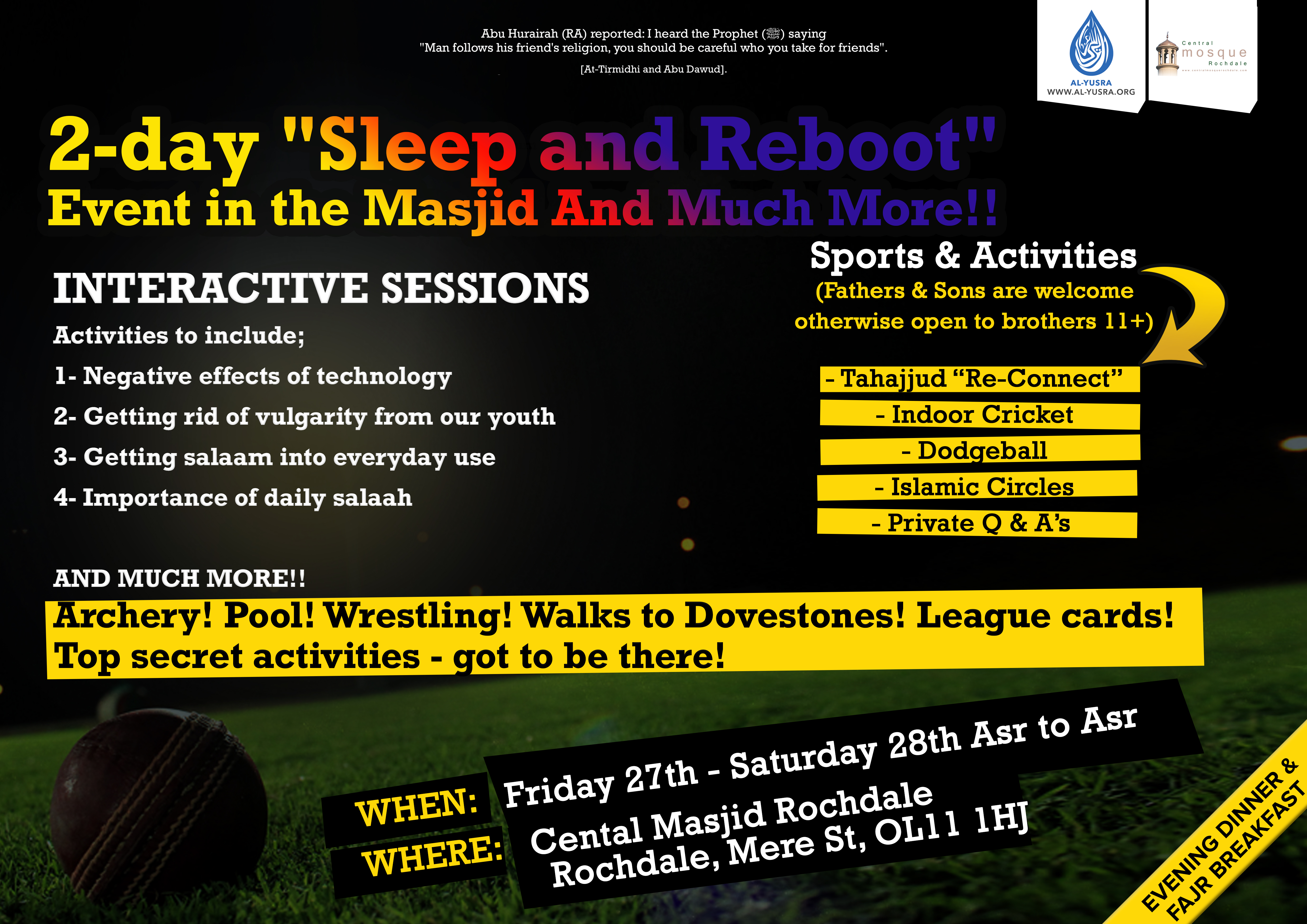 2-Day Sleep and Reboot