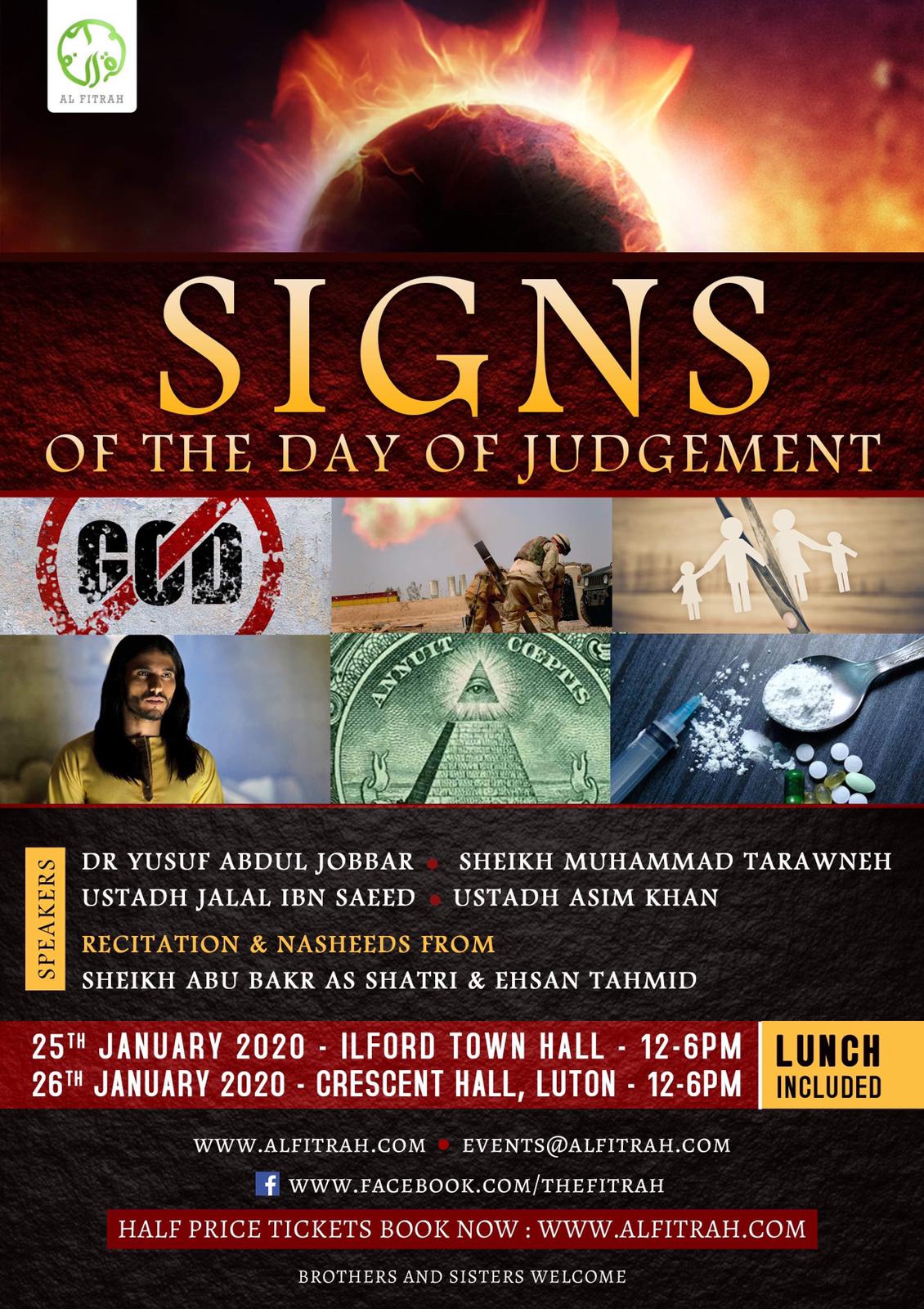 Signs of the day of judgement