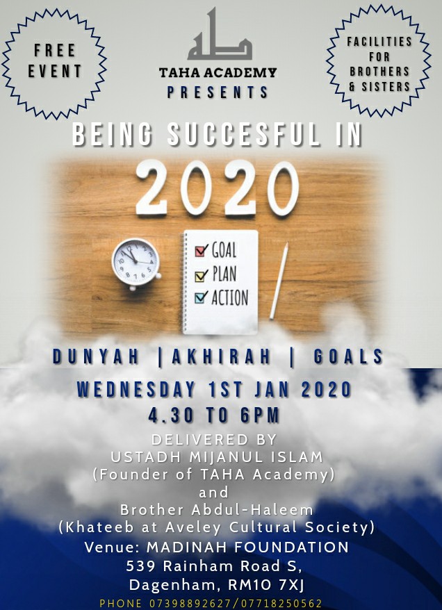 BEING SUCCESFUL IN 2020