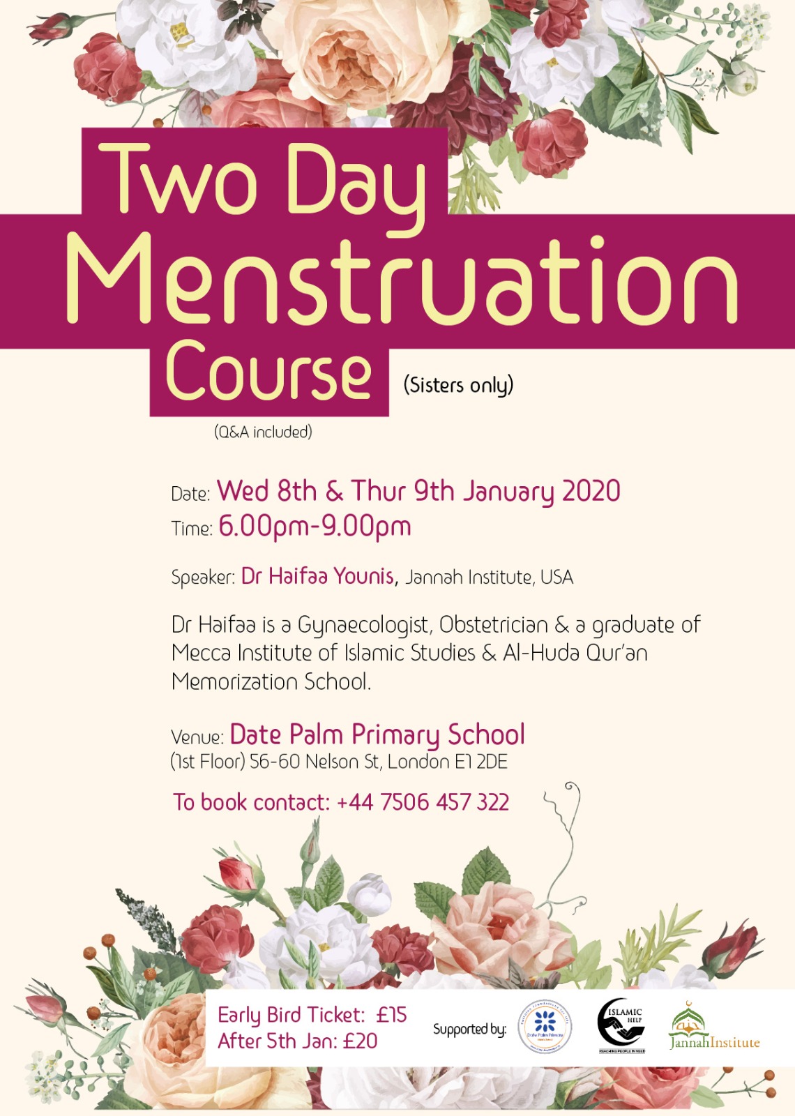 Women’s only two day course