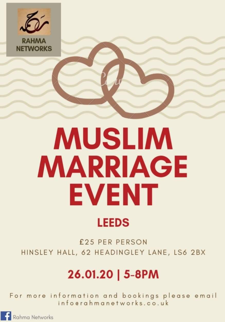 Muslim marriage event leeds