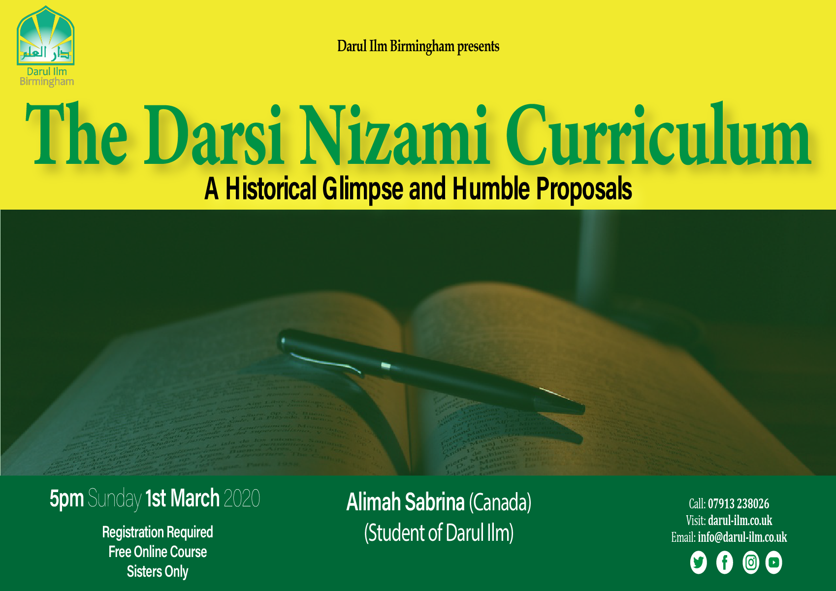 The Darsi Nizami Curriculum