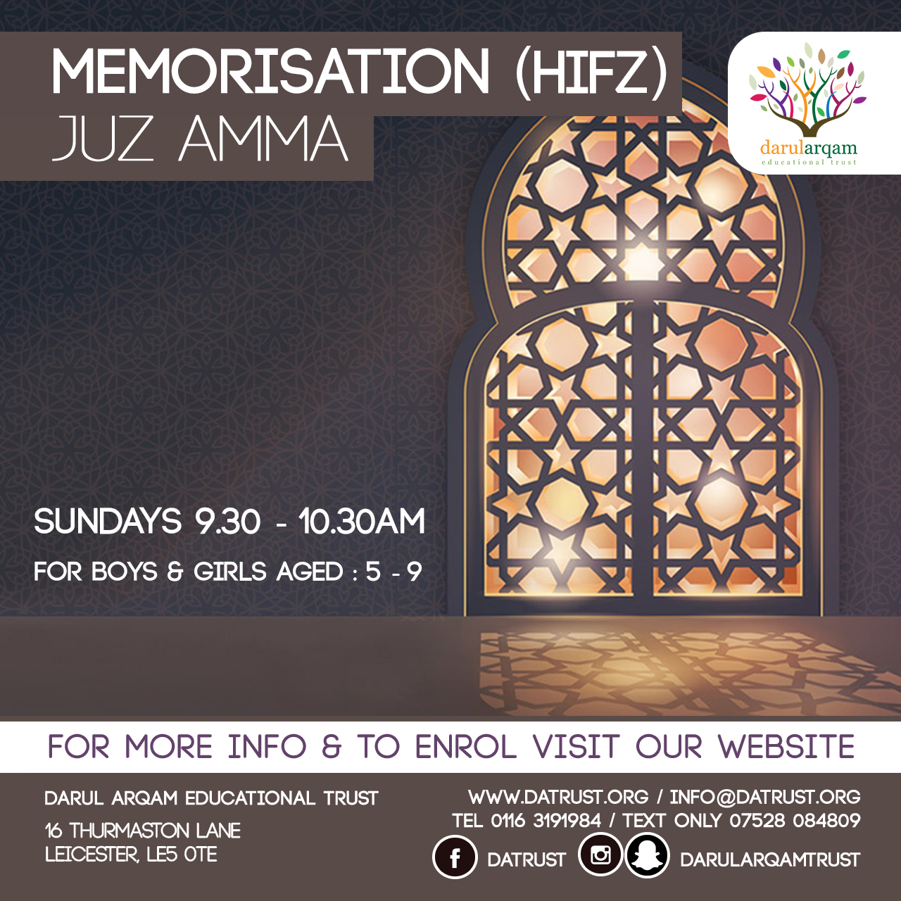 Memorisation (Hifz) Juz Amma