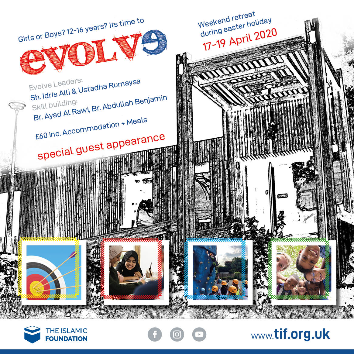 Evolve: Weekend Retreat for Girls and Boys