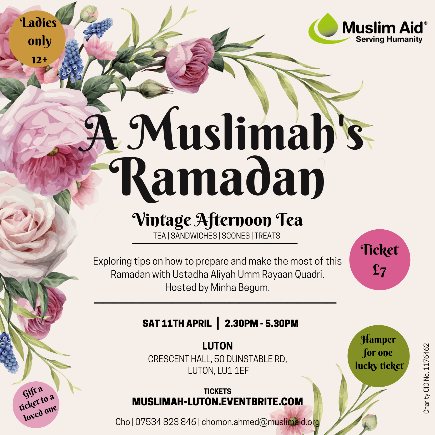 A Muslimah's Ramadan - Luton - Afternoon Tea
