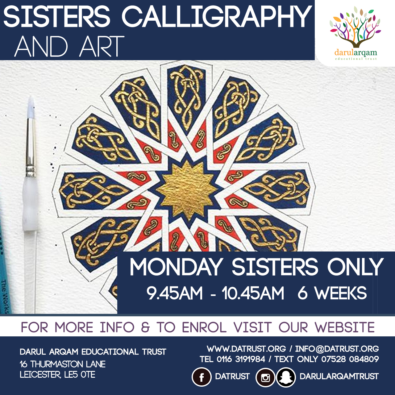 Sisters Calligraphy and Art