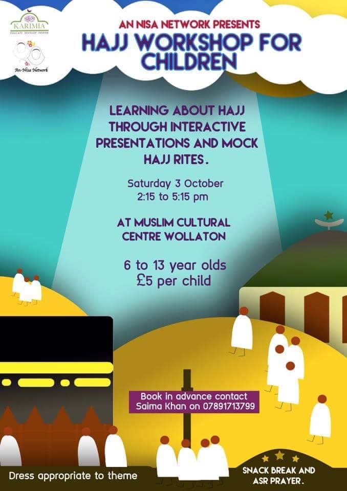 Hajj Workshop for Children