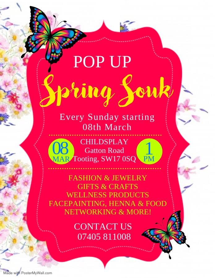 Pop Up Spring Souk