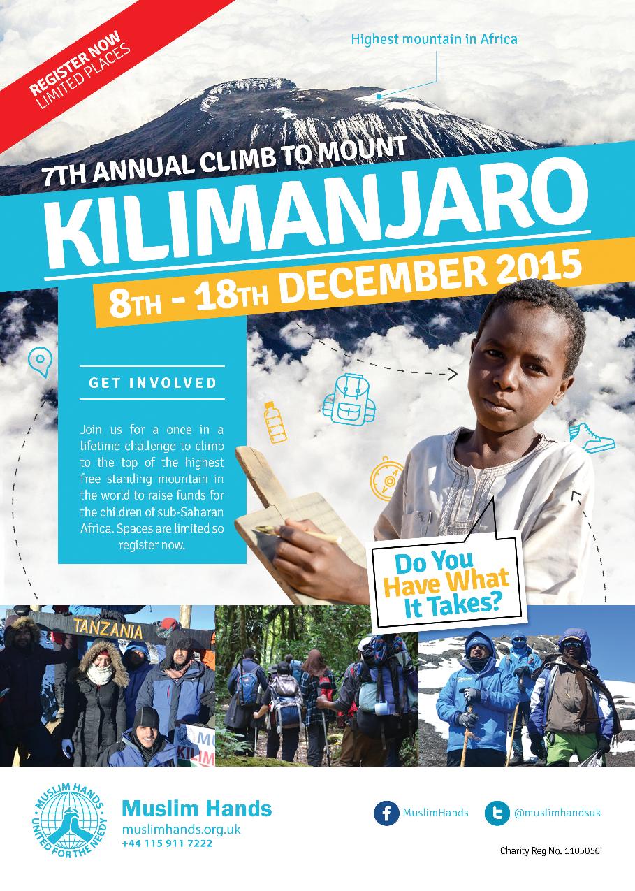 The Annual climb to Mount Kilimanjaro