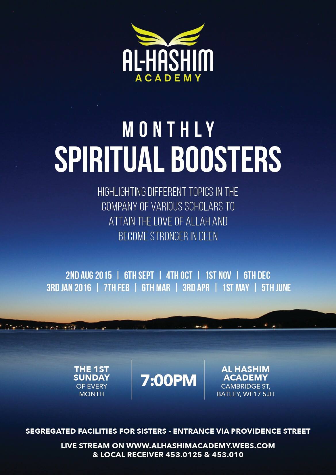 Monthly Spiritual Boosters