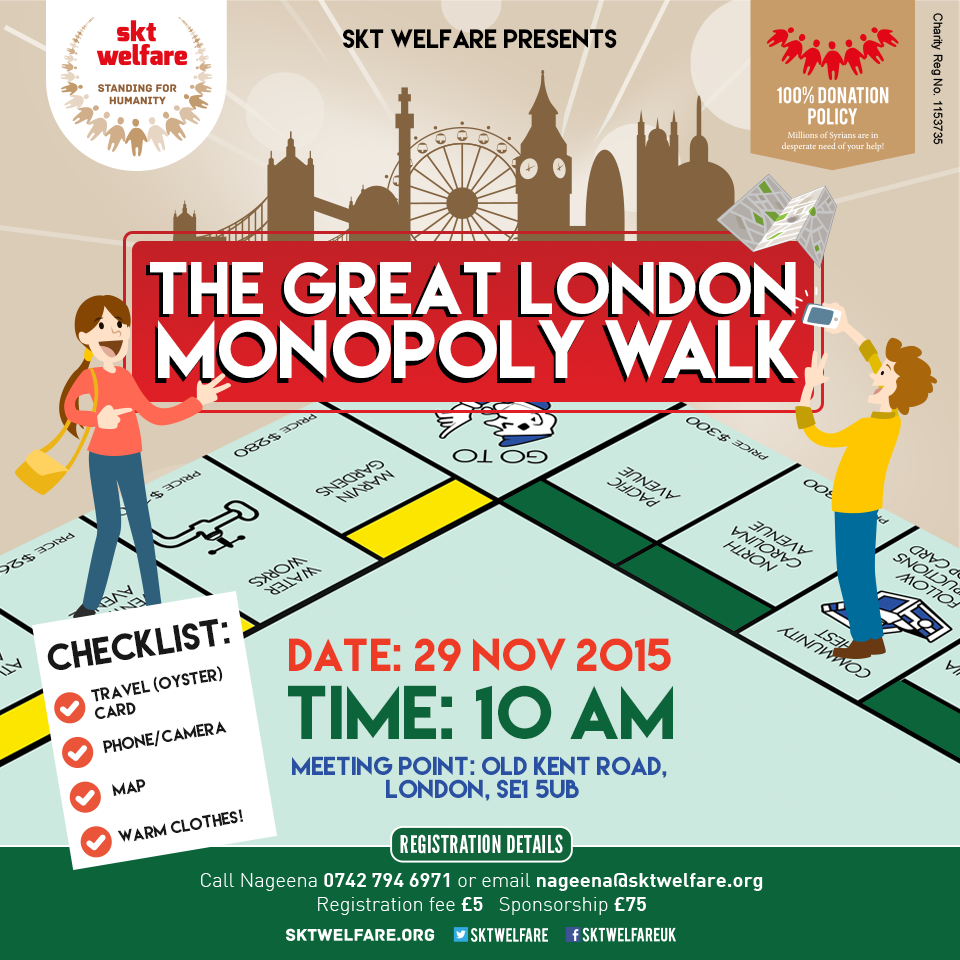 The Great London Monopoly Walk