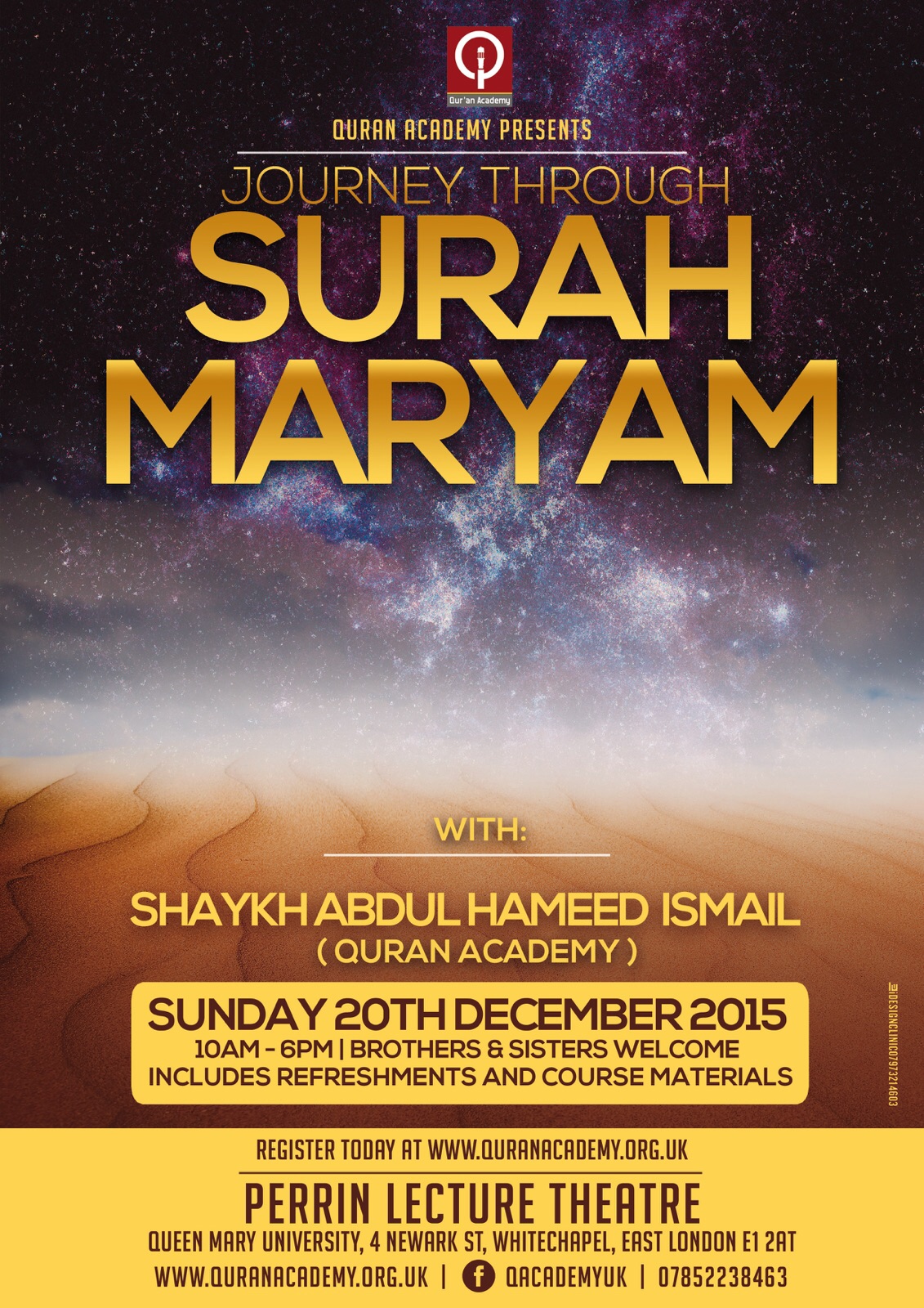 Journey Through Surah Maryam